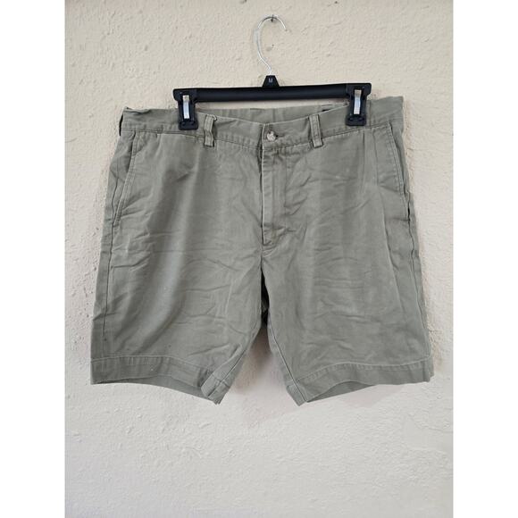 Vintage Men's Polo Ralph Lauren, Chino Shorts, Khaki/Green, Size 36 - Picture 1 of 7